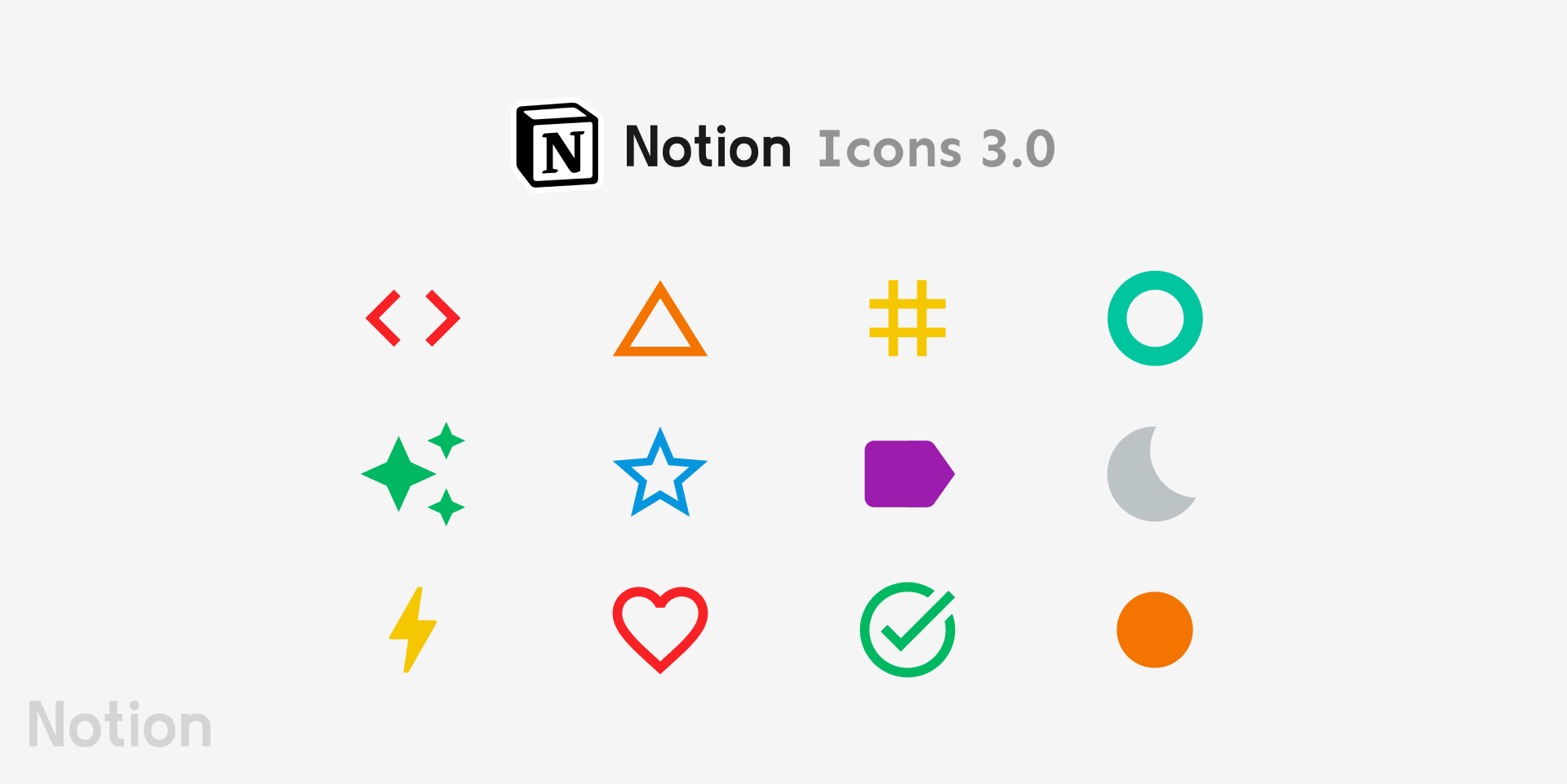 Notion Icons 3.0
