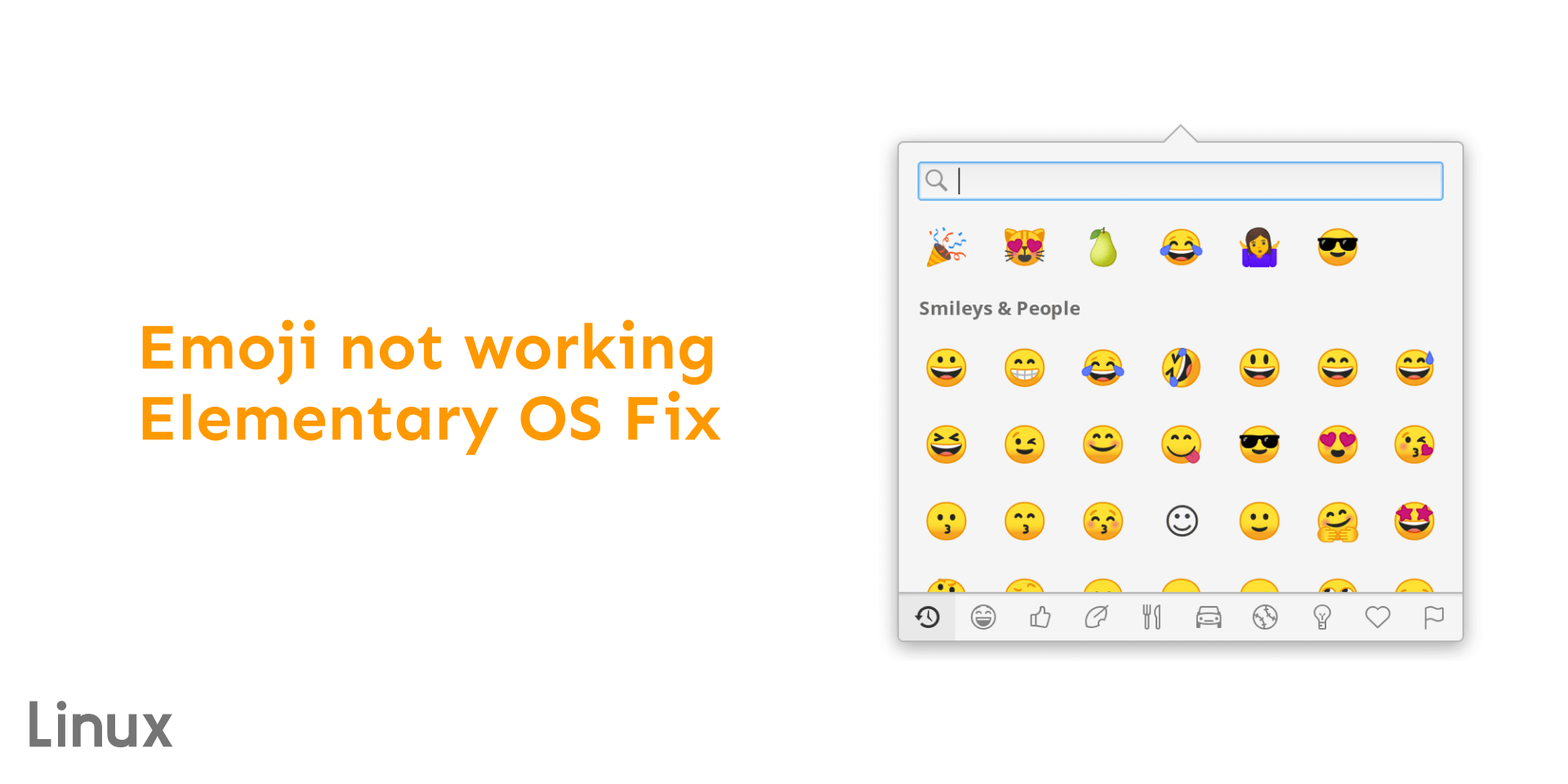 Emoji not working Elementary OS Fix