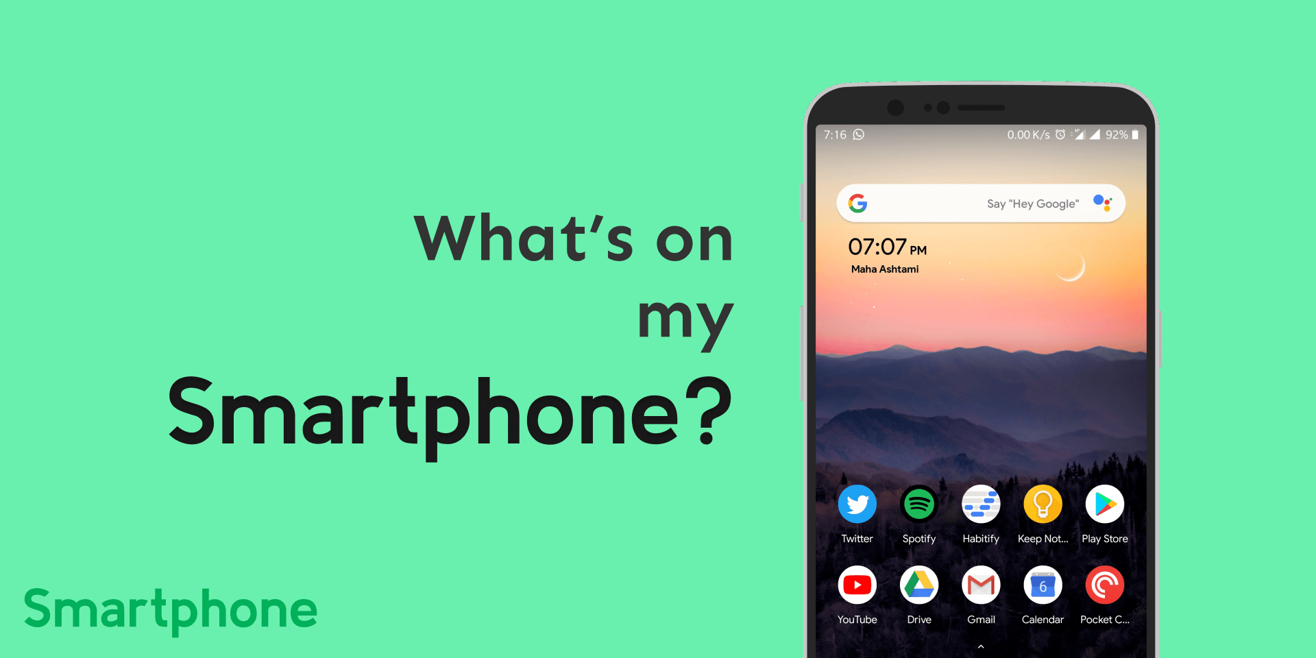What's on my Smartphone?
